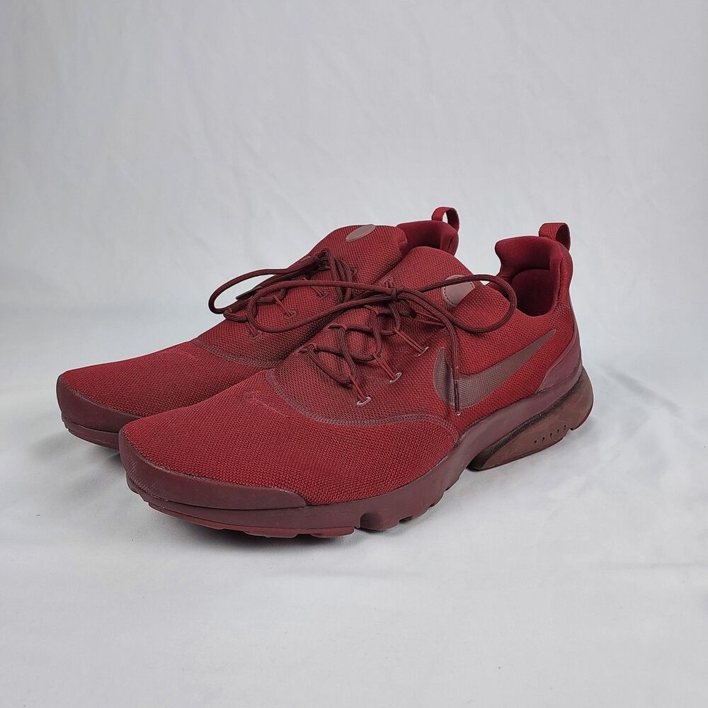 Nike Presto Fly Sneakers Team Red Athletic Shoes Mens 13 Running